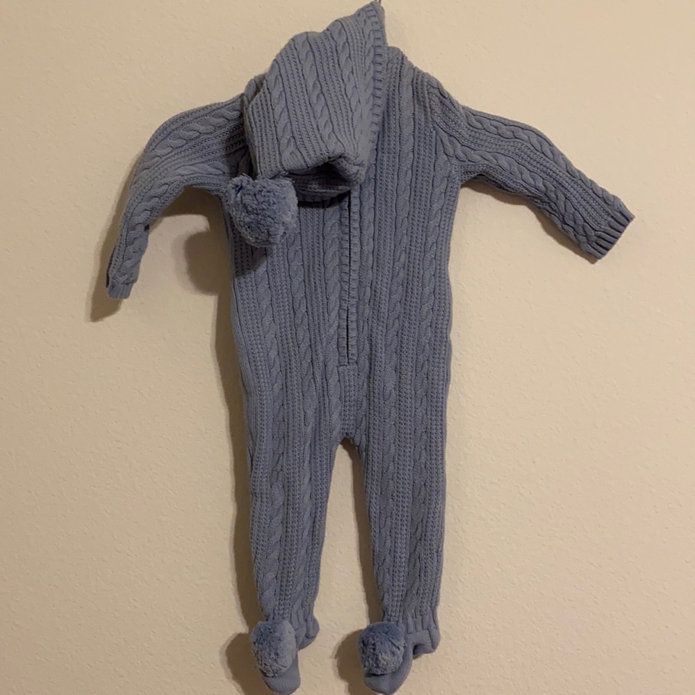 Max Studio Baby Knit Sweater Romper 6-9M